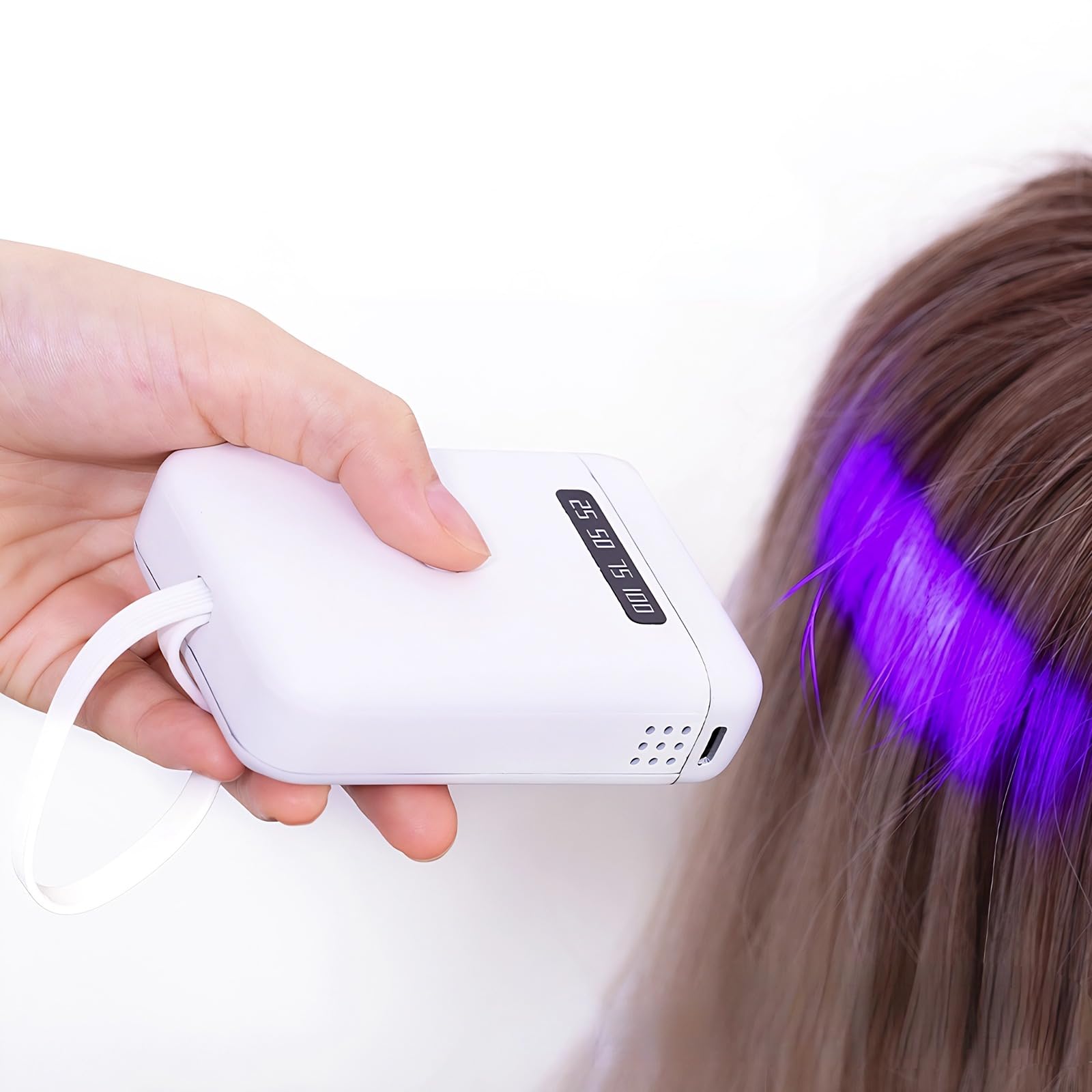Amazon.com : V Light Hair Extension Machine, 405nm LED Portable